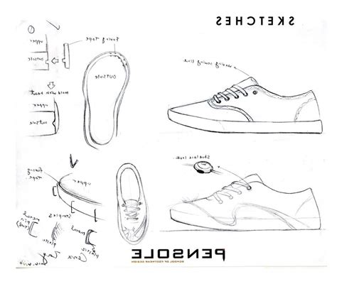 Shoe Drawing Template at PaintingValley.com | Explore collection of ...