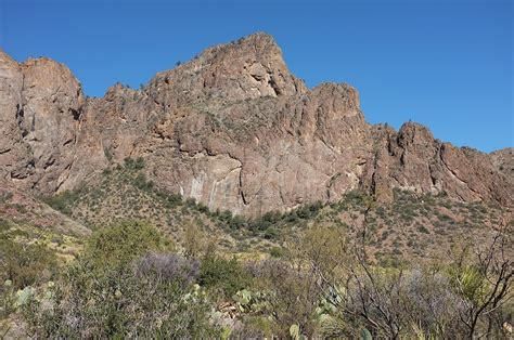 Big Bend Pine Canyon Trail Deartexas