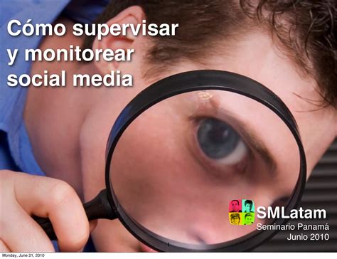 Como Supervisar Y Monitorear Social Media Ppt