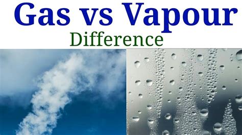 Gas Vs Vapour Difference Youtube