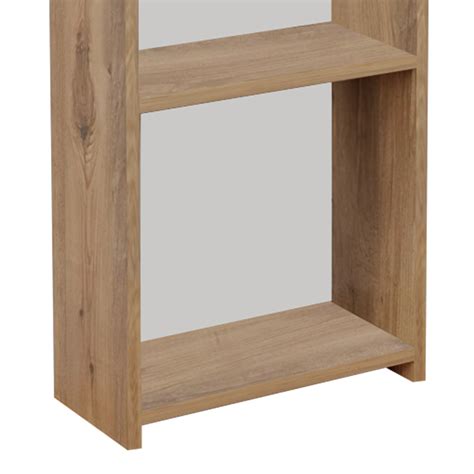 Bookcase Courtnai pakoworld oak melamine 40x19 5x170cm κυπρος