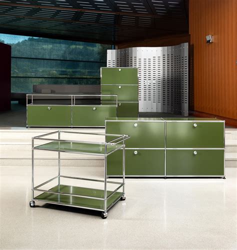 Usm Sideboard Olive Green Architonic