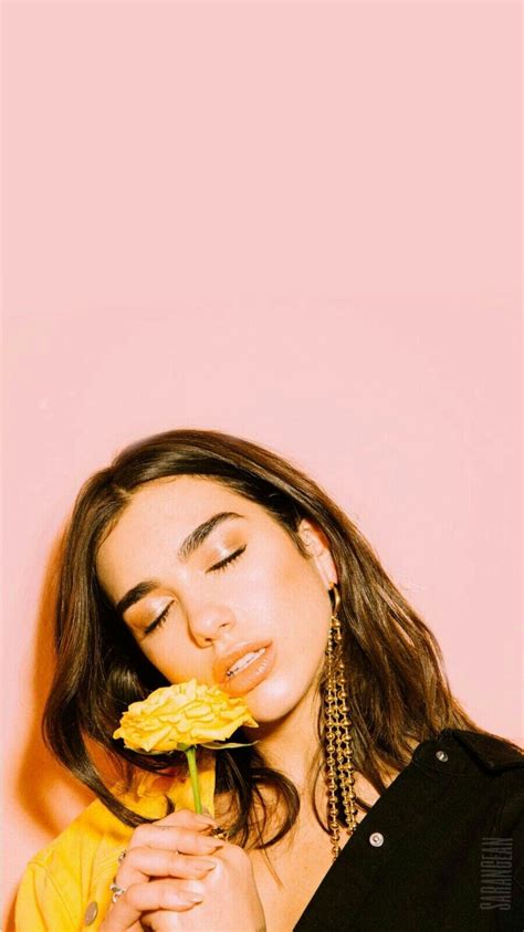 Dua Lipa Wallpaper Peach Background Indie Movie Posters Cool Posters