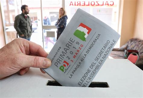 Oggi è il giorno delle Primarie PD seggi aperti ecco come si vota