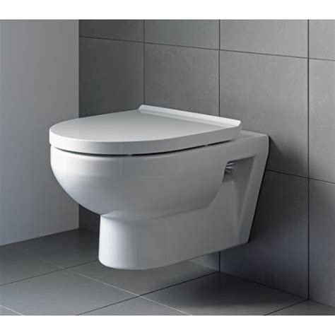 Duravit No Wall Hung Rimless Toilet And Soft Close Seat White