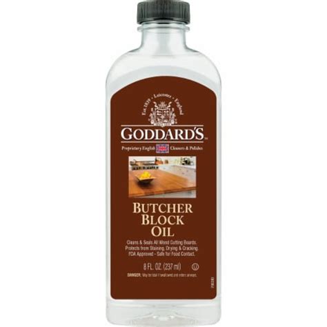 Goddard S 8 Oz Butcher Block Conditioner Oil 707322 8oz Pay Less Super Markets