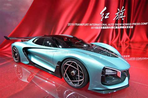 68. IAA Frankfurt 2019 - FAW-Hongqi S9 Supercar Concept Editorial Image ...