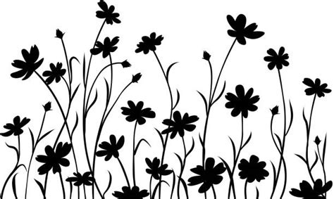 620+ Daisy Border Silhouette Stock Photos, Pictures & Royalty-Free ...