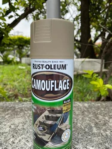 Tinta Spray Rust Oleum Camuflagem P Pintura De Armas Bege Escorrega