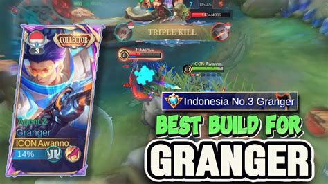 Granger Best Build And Emblem By Top Global Granger Mobile Legends