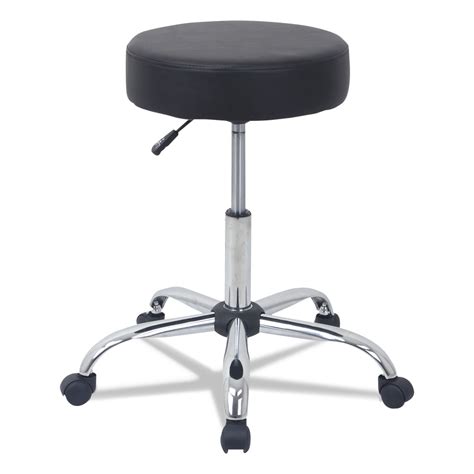 Alera Height Adjustable Lab Stool 2438 Seat Height Supports Up To