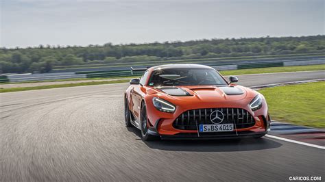 2021 Mercedes Amg Gt Black Series Color Magma Beam Front Caricos