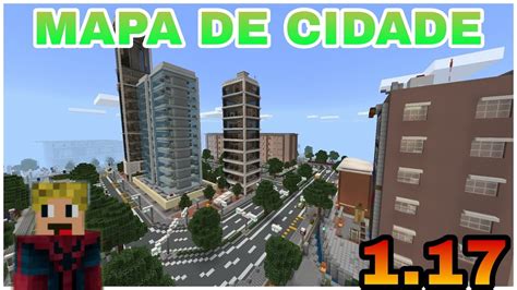 Download de Mapa de Cidade para o Minecraft pe download na descrição