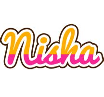 Nisha Logo | Name Logo Generator - Smoothie, Summer, Birthday, Kiddo, Colors Style