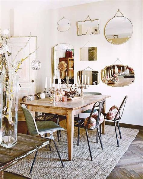 35 Modern Bohemian Dining Room Ideas Dining Room Small Bohemian