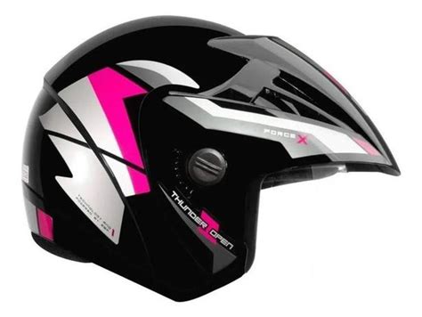 Capacete Aberto Ebf Thunder Open Force X Capacetes De Moto Magazine