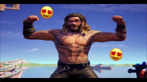 Shirtless Aquaman 😍😍 Fortnite 18 Kill Game Youtube