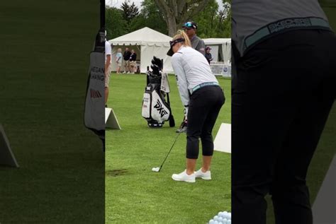 What A Wonderful Swing By Hottest Golfer Bri Teresi Nice Shot Fogolf