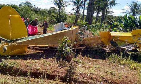 Piloto Morre Em Queda De Avião Agrícola Em Monte Carmelo Gerais