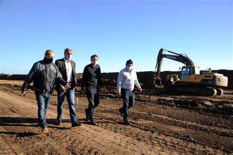 Katopodis recorrió las obras de la Ruta 8 en Pergamino Argentina gob ar