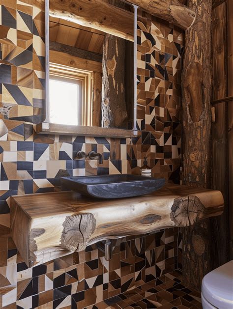 25 Log Cabin Bathrooms To Inspire You