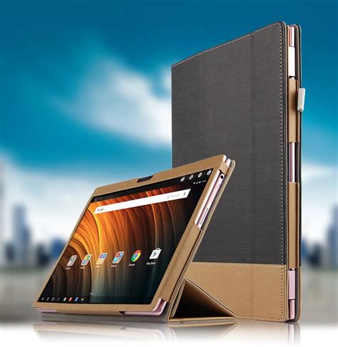 High Quality Fashion Leather Case For Lenovo Yoga A12 12 2 Case Luxury Flip Cover For Lenovo