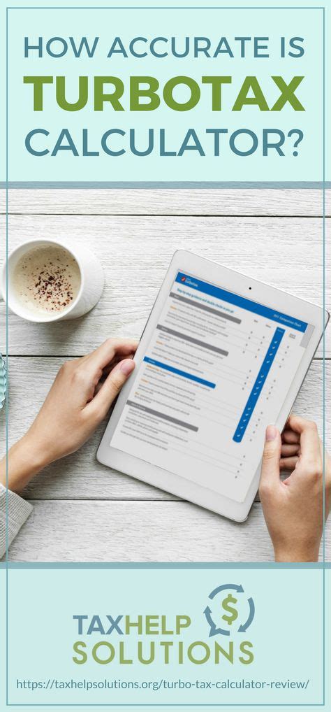 Turbo Tax Calculator Worksheet