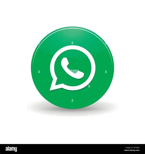 WhatsApp messenger icon, simple style Stock Vector Image & Art - Alamy