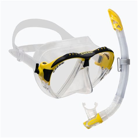 Zestaw Do Nurkowania Cressi Matrix Gamma Clear Yellow Sportano Pl