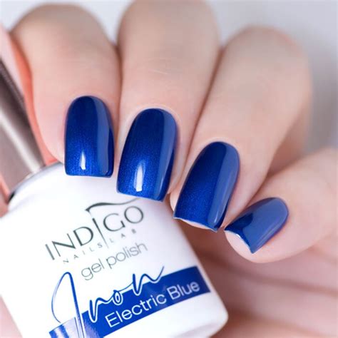 Lakier Hybrydowy Electric Blue Ml Sklep Indigo Nails