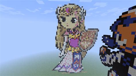 Zelda Minecraft Pixel Art by Kat-and-Will on DeviantArt