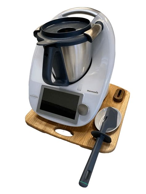 Gleitbrett Eiche Slider für den Thermomix TM5 TM6 Schale Halterung