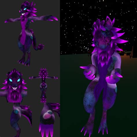 Vrchat Furry Avatar Retexture Wickerbeast Nardodragon Besuru Kirin