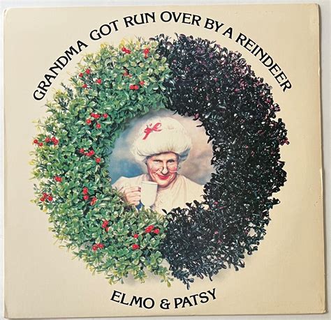 Grandma Got Run Over By A Reindeer Elmo And Patsy Lp Etsy