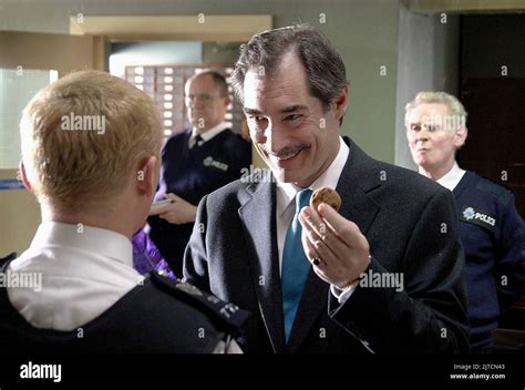 SIMON PEGG, TIMOTHY DALTON, HOT FUZZ, 2007 Stock Photo - Alamy