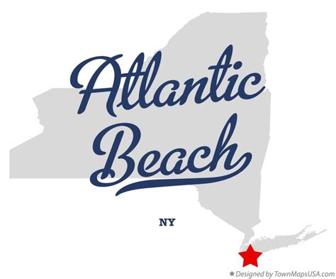 Map of Atlantic Beach, NY, New York