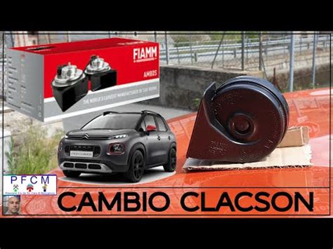 Sostituzione Delle Trombe Del Clacson Su Citroen C Aircross Citroen