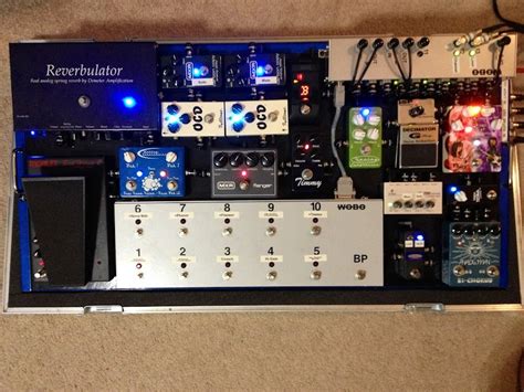 Finished my pedal board, FINALLY!!! | Unofficial Warmoth Forum