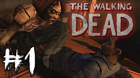 The Walking Dead Episode 1 A New Day Gameplay Lets Play Playthrough Walkthrough Part 1