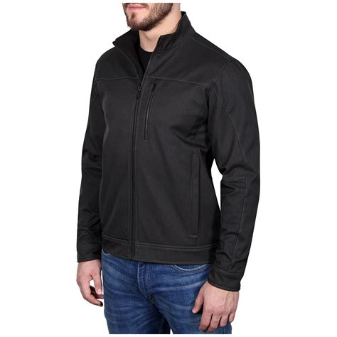 Kirkland Signature Men S Soft Shell Jacket Black Costco Australia