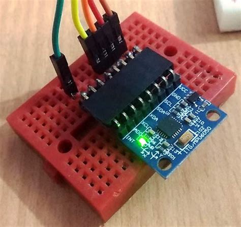 Mpu Gyro Sensor Interfacing With Arduino