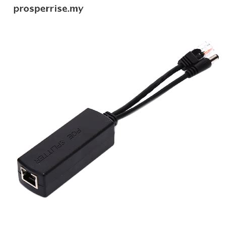 Prosperrise Gigabit Active PoE Splitter Power Over Ethernet 48V To