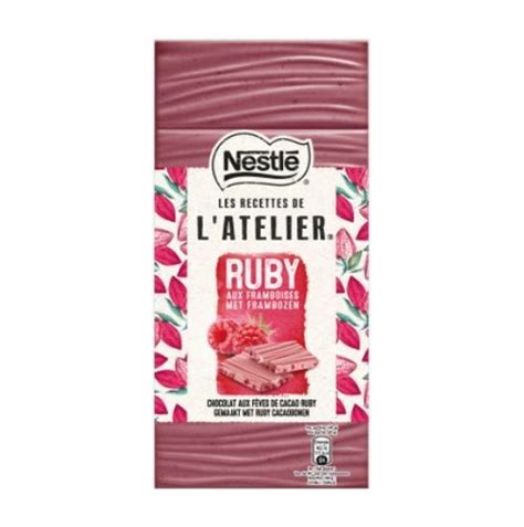 Nestlé Lance Sa Tablette De Chocolat Ruby Chez Monoprix