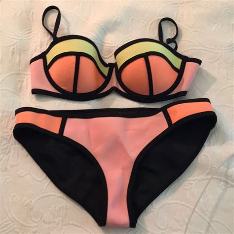 Triangl Swimwear Swim Neon 2 Piece Set Triangl Poshmark