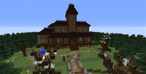 Luigi S Mansion Dark Moon Gloomy Manor Minecraft Map