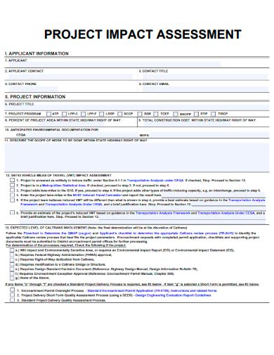 FREE 28 Impact Assessment Samples In Google Docs MS Word Apple