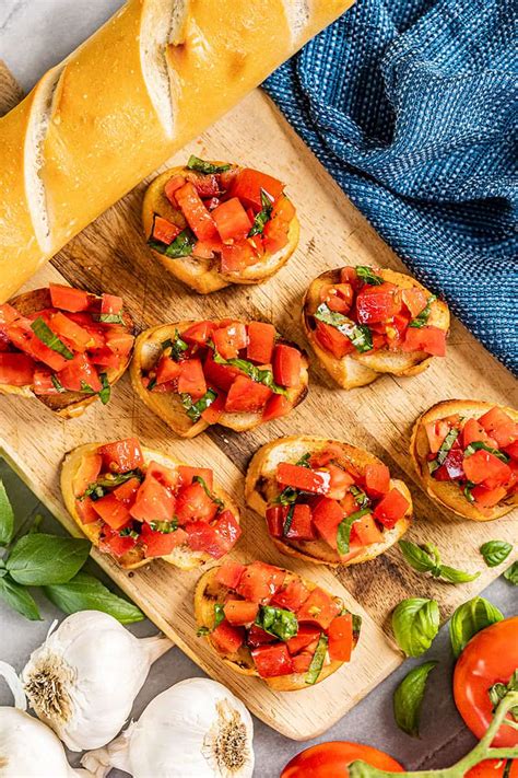 Authentic Italian Bruschetta