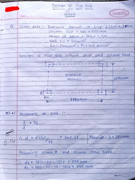 Design of Flat Slab | PDF