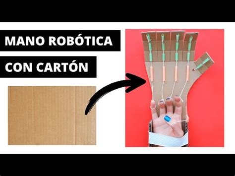 C Mo Hacer Una Mano Rob Tica Muy F Cil Con Cart N Youtube