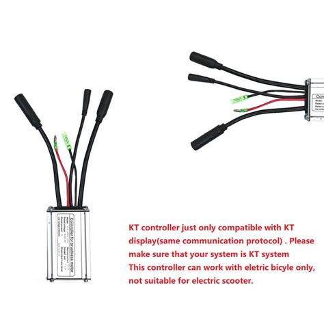 15a Kt Controller For 250w 350w Brushless Motor E Bike Electric Bicycle